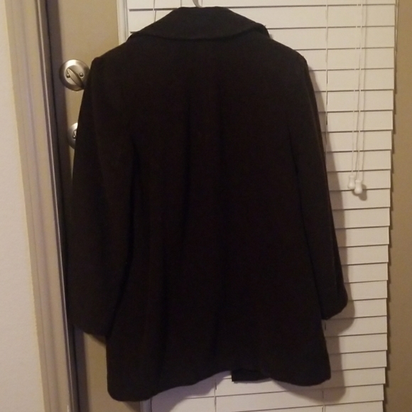 LIZ CLAIBORNE | Brown Peacoat - Picture 5 of 5